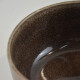 Bowl Bombe 15cm c/borde marrón GRIS/MARRON