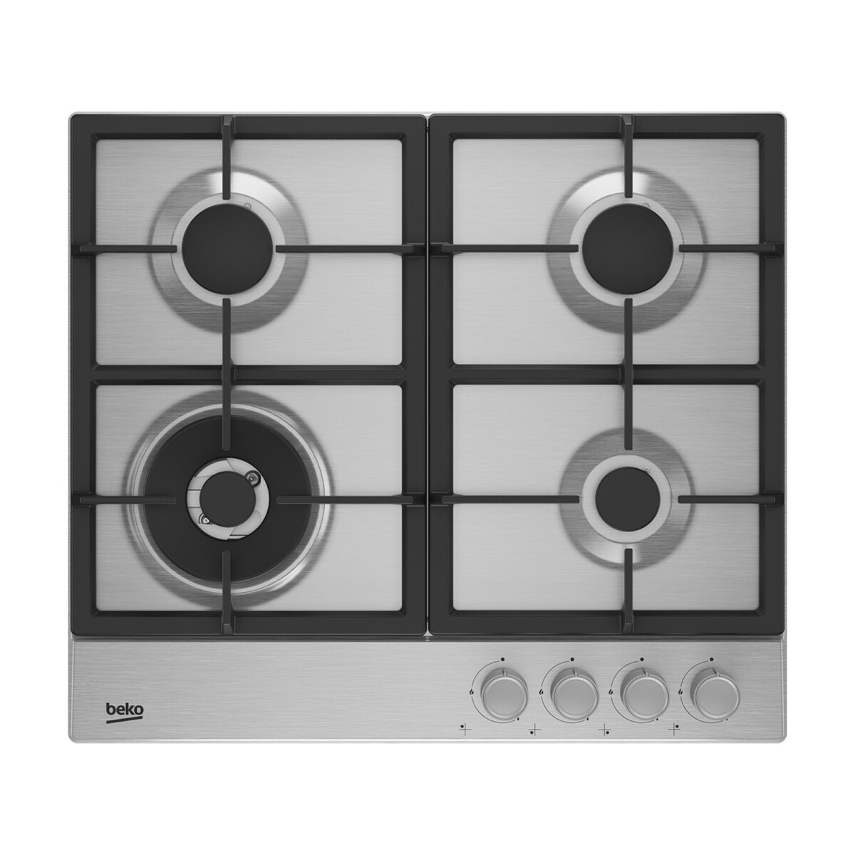 ANAFE GAS INOX - GAS GRIS BEKO HIAW64225SX 