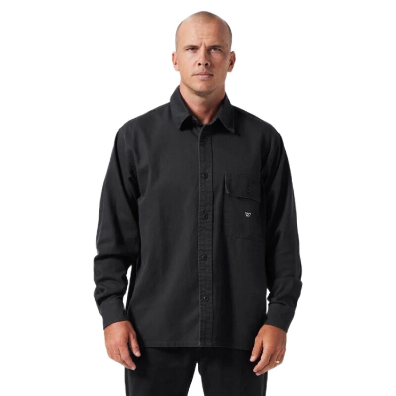 Camisa Rivvia Off Track - Negro Camisa Rivvia Off Track - Negro