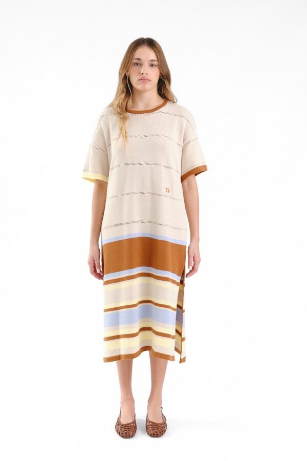 Vestido Autóctono PRE ORDER Crudo