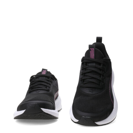 Championes de Niña Puma Flyer Lite 4 Junior Negro - Violeta