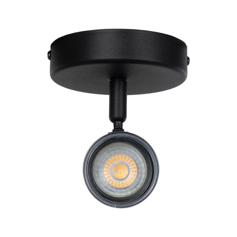 Aplique de pared acero negro GU10 EG6400