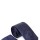 Corbata con pañuelo 8 cm Azul