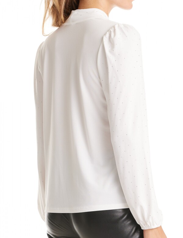 Blusa Lazo & Strass CRUDO