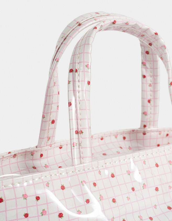 Luncheras Lunchera Formato Bolso "back To School" - Estampado Flores