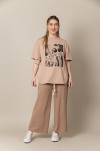REMERA ANIMO Camel