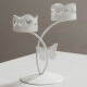 Candelabro Doble - Diseño de Mariposa Candelabro Doble - Diseño de Mariposa