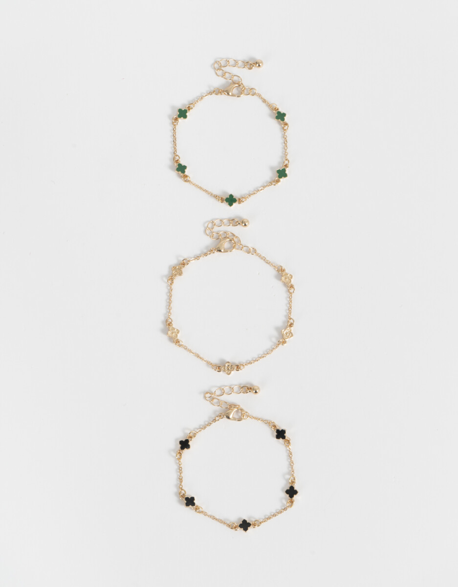 Set De Pulseras Lucky 