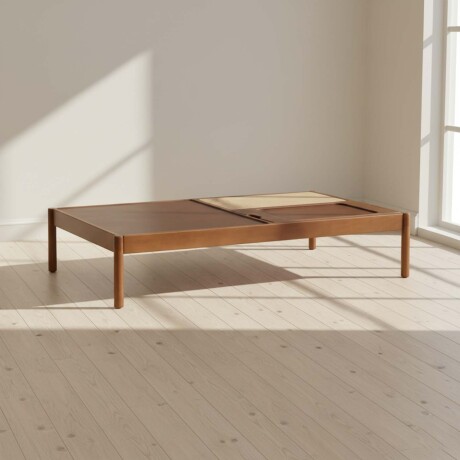 MESA RATONA MADERA MARRON ORLA CASTAÑO