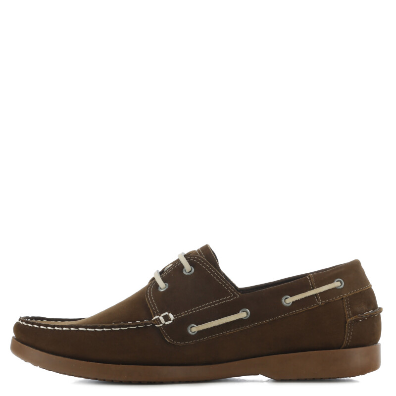 Zapato de Hombre Freeway Casual Marrón Miel (Nobuk)