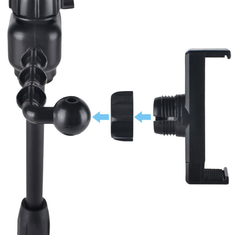 Aro de Luz Led de Selfie Para Mesa y Doble Soporte de Teléfono Aro de Luz Led de Selfie Para Mesa y Doble Soporte de Teléfono