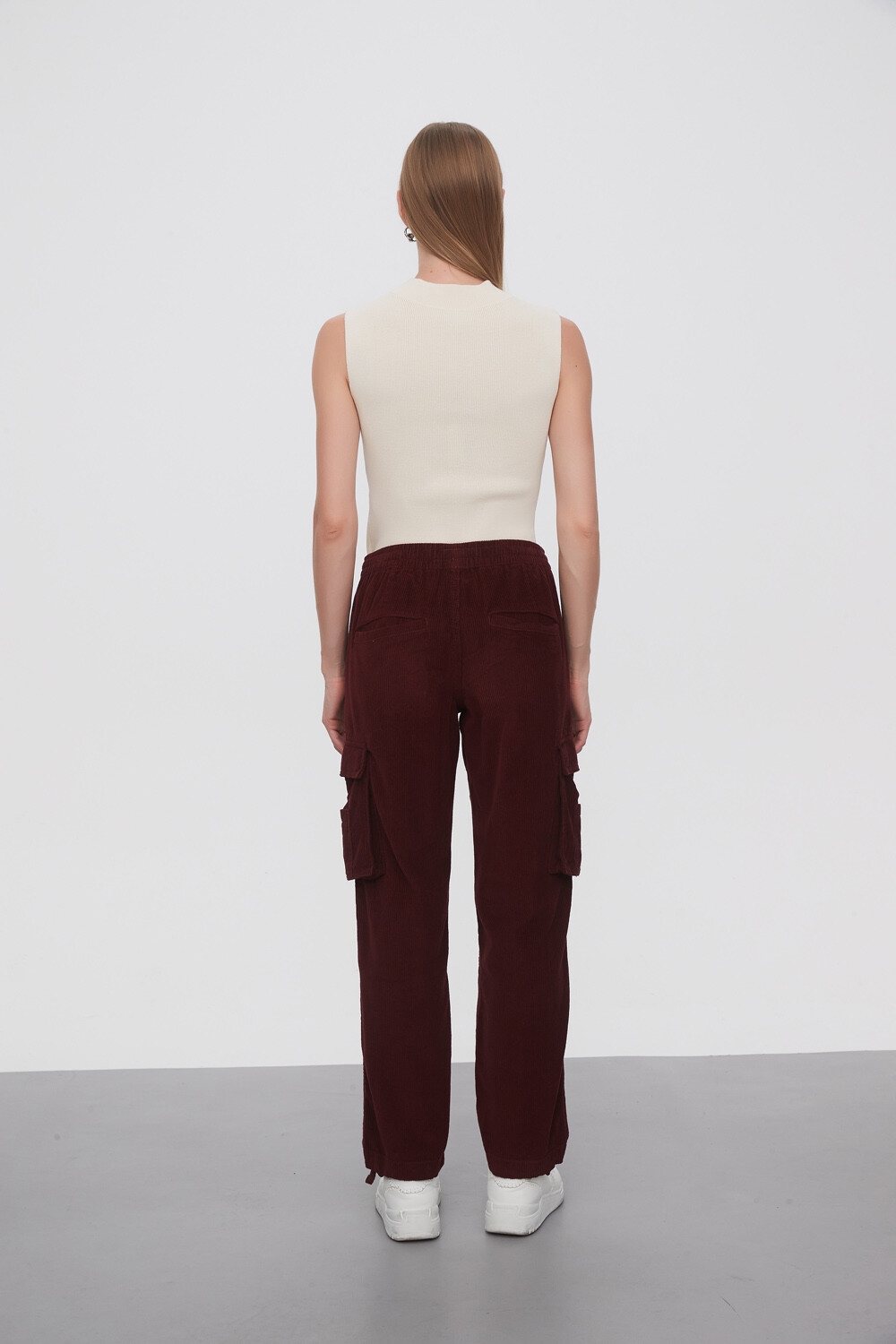 Pantalon Goan Bordeaux