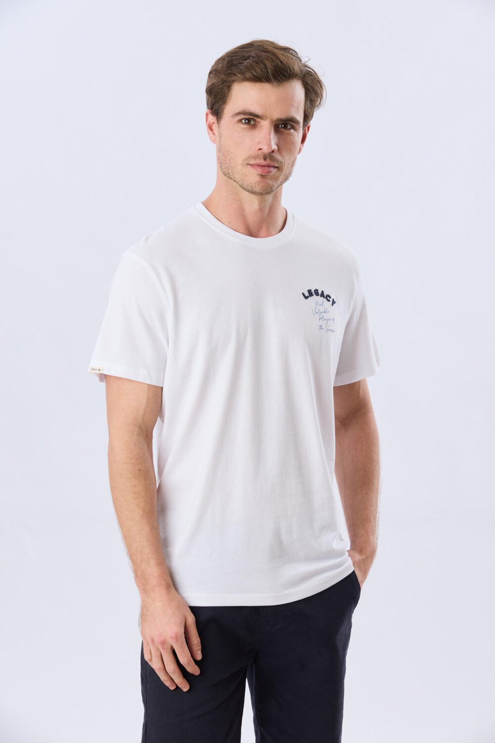REMERA ESTAMPADA DE ALGODÓN Blanco