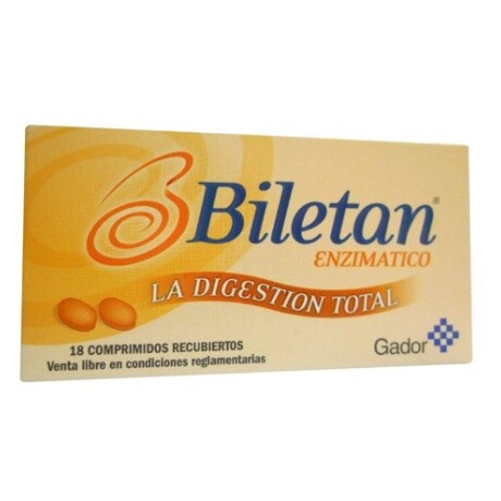 Biletan 18 Comprimidos Biletan 18 Comprimidos