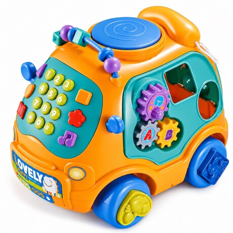 Juguete Auto Didáctico con Música 6022 Multiactividades 001