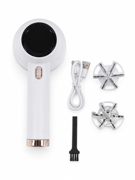 QUITA PELUSAS USB 3 NIVELES BLANCO