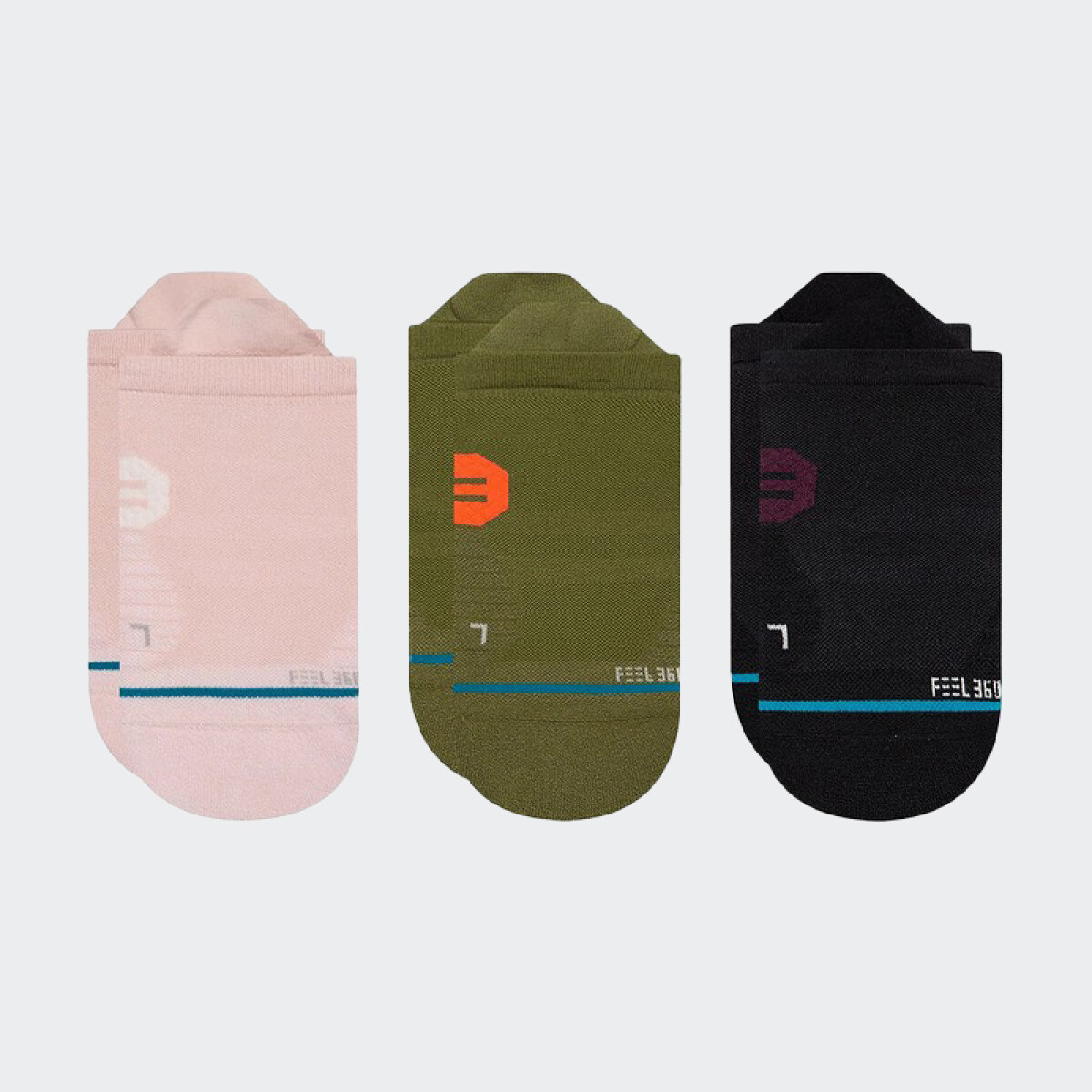 Medias Stance Skedaddle 3Pack - Multicolor 