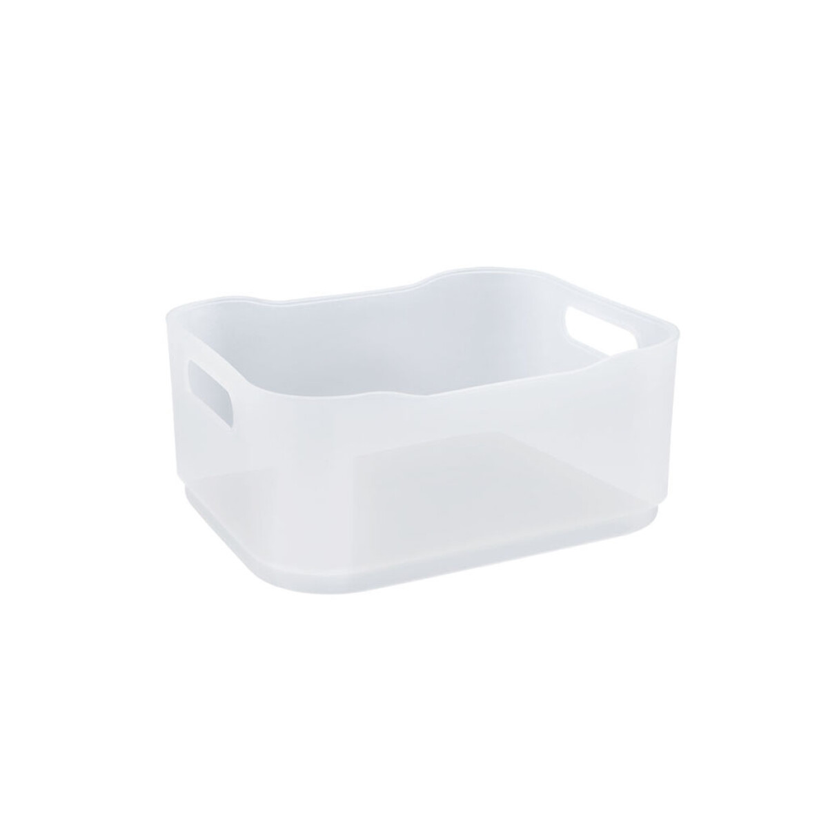 CESTO PLASTICO RECTANGULAR 18.5*15*8CM NATURAL COZA 