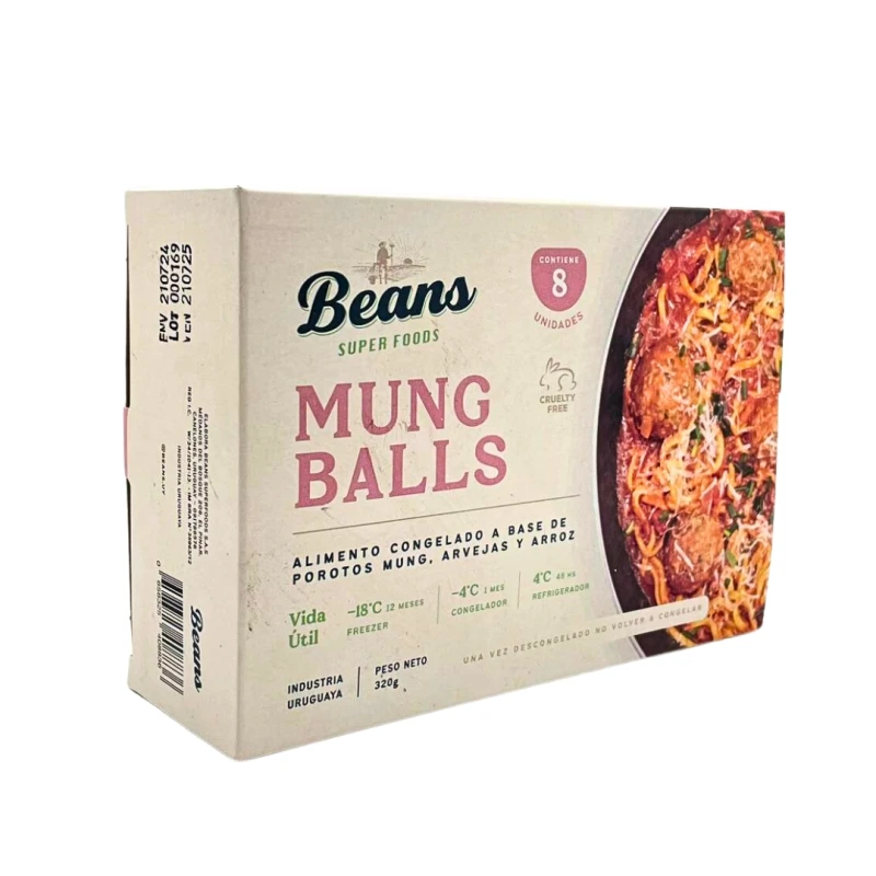 Albóndigas Mung Balls Beans - 8 uds. - 320 gr Albóndigas Mung Balls Beans - 8 uds. - 320 gr