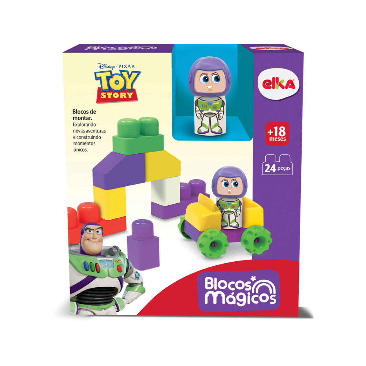 Bloques Magicos 24 pcs Toy Story Buzz 