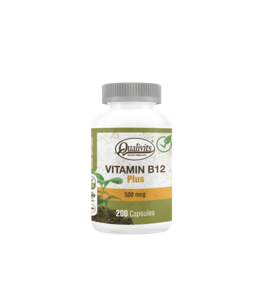 Qualivits - Vitamina B12 Plus - 200 Capsulas 
