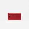 Billetera Katy en cuero graneado Rojo