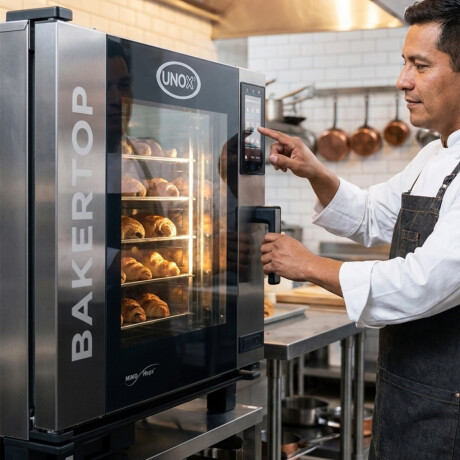 Horno a Gas BakerTop Mind Plus 6 Bandejas 60 x 40 cm Horno a Gas BakerTop Mind Plus 6 Bandejas 60 x 40 cm