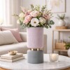 FLORERO PASTEL Rosa - UNICO