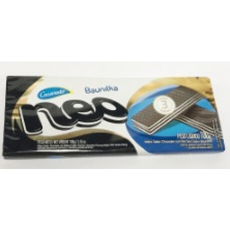 WAFFLE RELL NEO 90G CHOCO C/VAINILLA WAFFLE RELL NEO 90G CHOCO C/VAINILLA