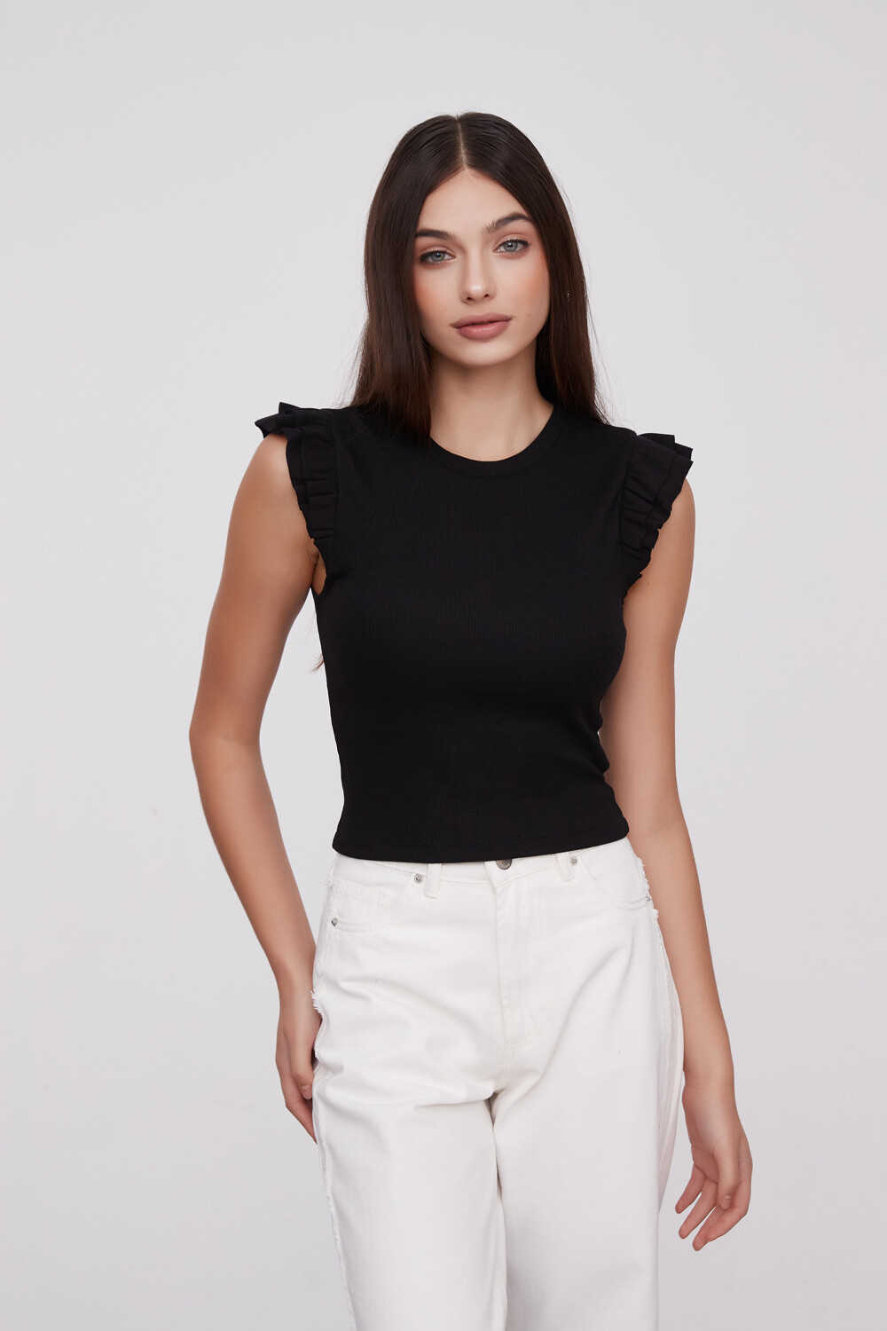 Musculosa Lanah Negro