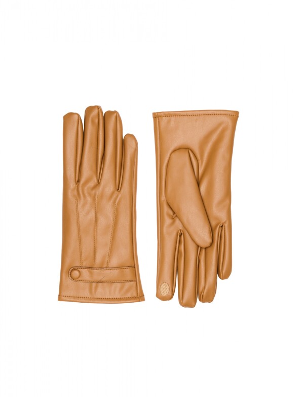 Guantes Eco Cuero MARRON