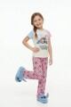Pijama m/c largo niña LILO & STITCH ROSA
