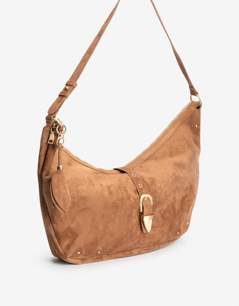 Saca Cartera Saca Con Hebilla - Marron Suela