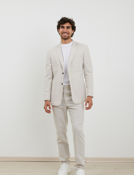 110570 SACO HARRINGTON LABEL Beige
