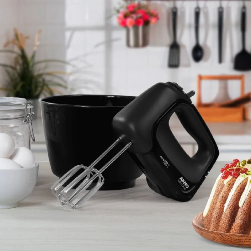 Batidora portátil Arno Mini Chef | Potencia 400w | Color negro. Batidora portátil Arno Mini Chef | Potencia 400w | Color negro.