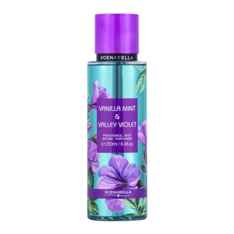 Body Mist/Splash Scenabella Vanilla Mint & Valley Violet 250ml Body Mist/Splash Scenabella Vanilla Mint & Valley Violet 250ml
