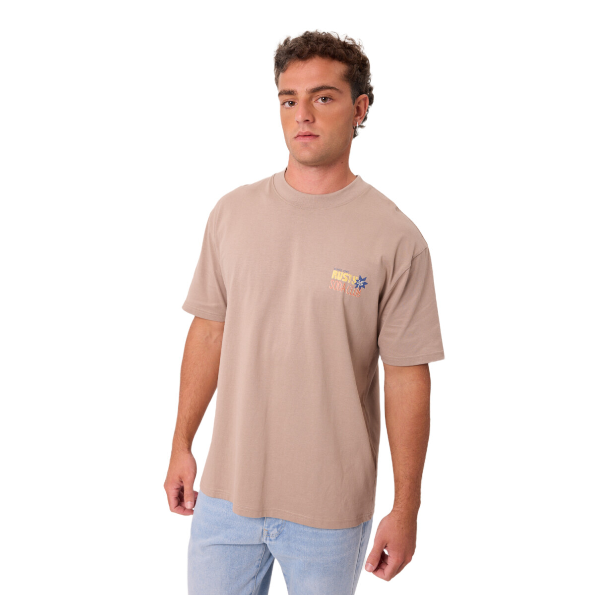 Remera Rusty Popeye - Marrón 