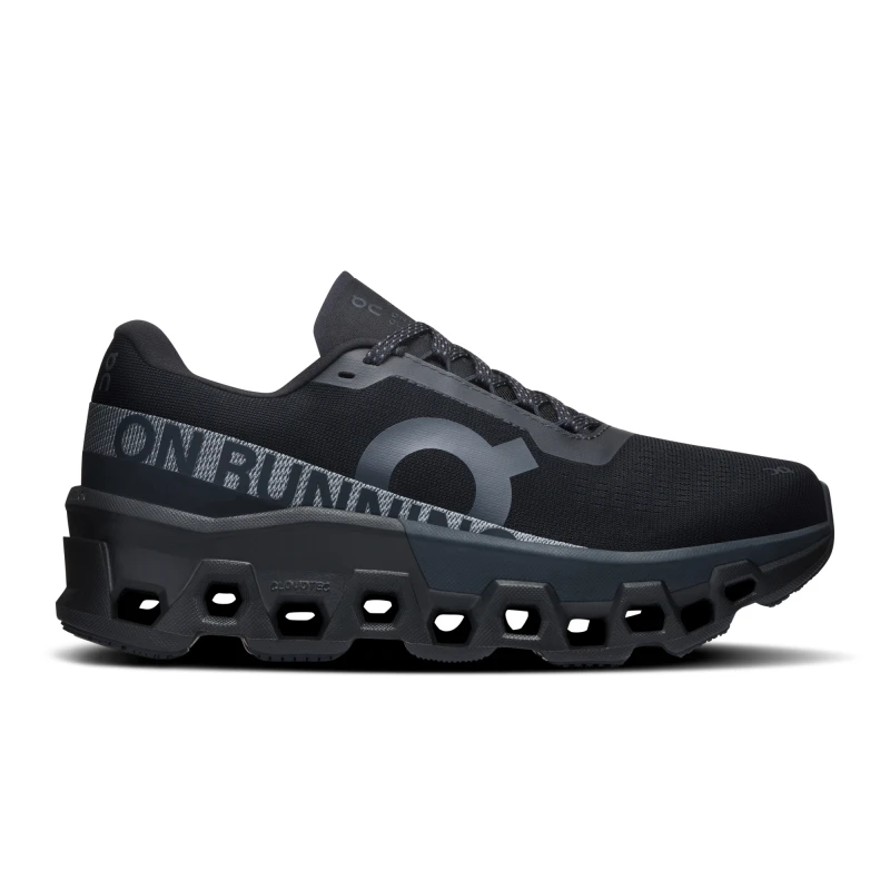 Championes Cloudmonster 2 de Mujer Negro