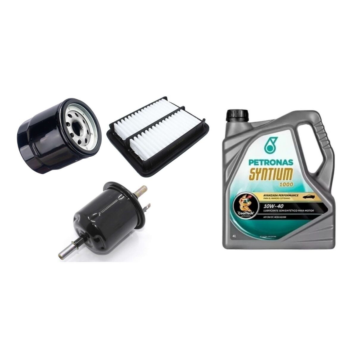 KIT DE FILTROS Y ACEITE 10W40 PETRONAS 