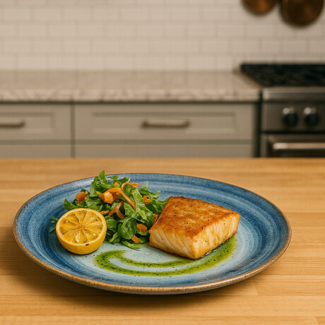 Bandeja Artisan 30x24 cm Azul Porcelana Bandeja Artisan 30x24 cm Azul Porcelana