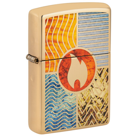 Encendedor ZIPPO 48729 C/Diseño Oro 0