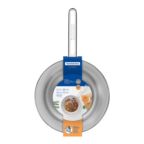 Sartén acero inox. ø28cm. 3,2 lts. "allegra" -TRAMONTINA TF1836