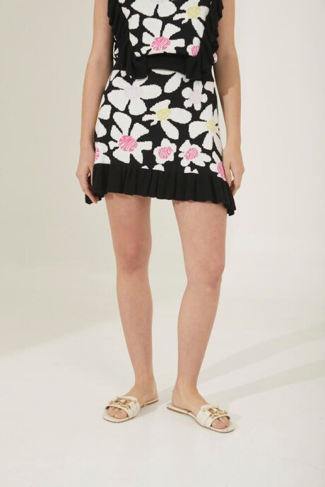 FALDA DAISY NEGRO