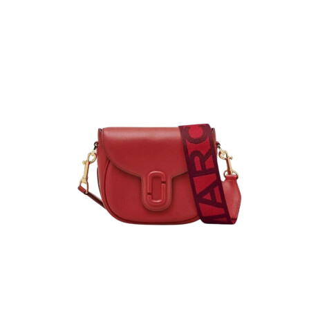 Marc Jacobs - Saddle Bag de cuero Rojo