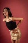 Pollera Oval Gold