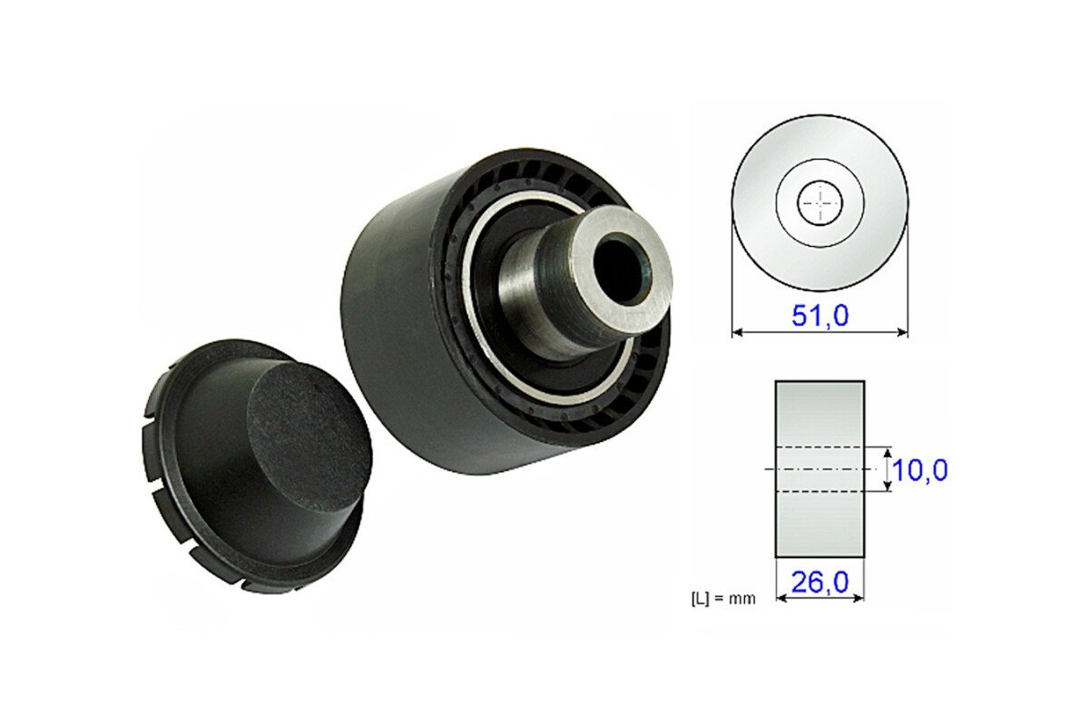 Tensor Guia Correa Peug 206 03-10 Tensor Guia Correa Peug 206 03-10