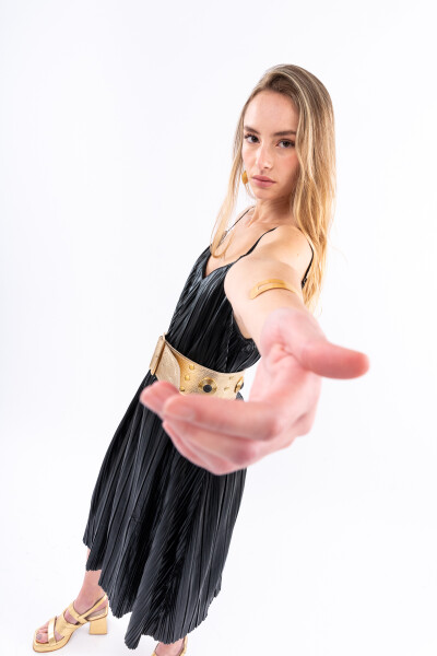 Vestido Alheli NEGRO
