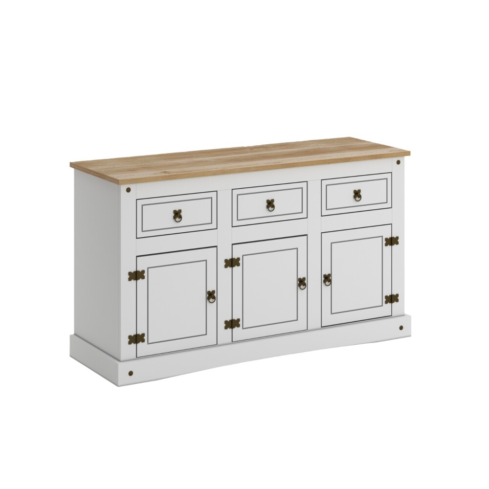 Aparador 3 Puertas 3 Cajones - Linea Mexicana Aparador 3 Puertas 3 Cajones - Linea Mexicana