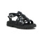 Molekinha Sandalia Con Tiras Infantil Napa Turim Negro