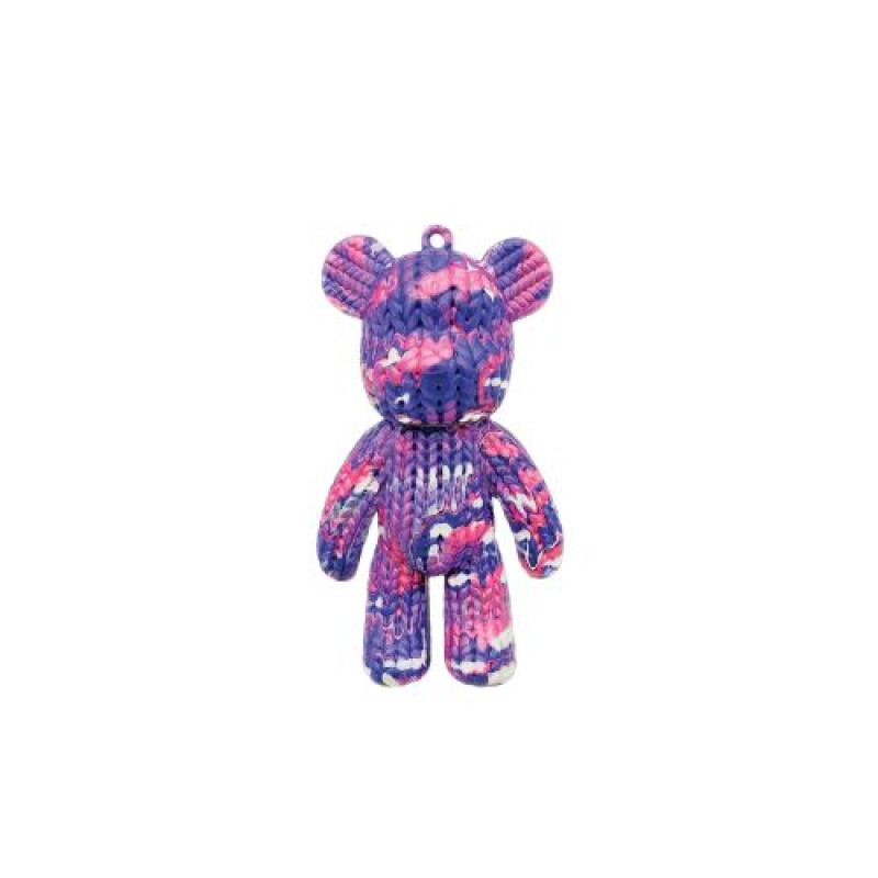 Pour Palz Llavero Osito Mini Textura Crochet Pour Palz Llavero Osito Mini Textura Crochet